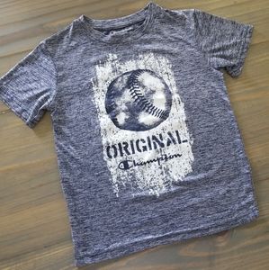 Champion Size Youth S 7/8 Baseball Athletic Tee